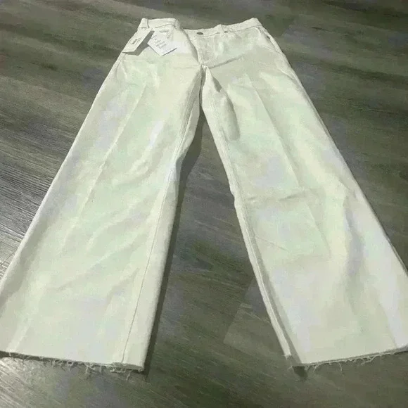 Boyish high rise wide leg jeans